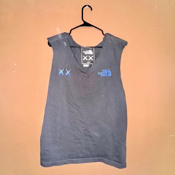 KAWS x The North Face Cutoff Tank Top - Size Large - Picture 3 of 8